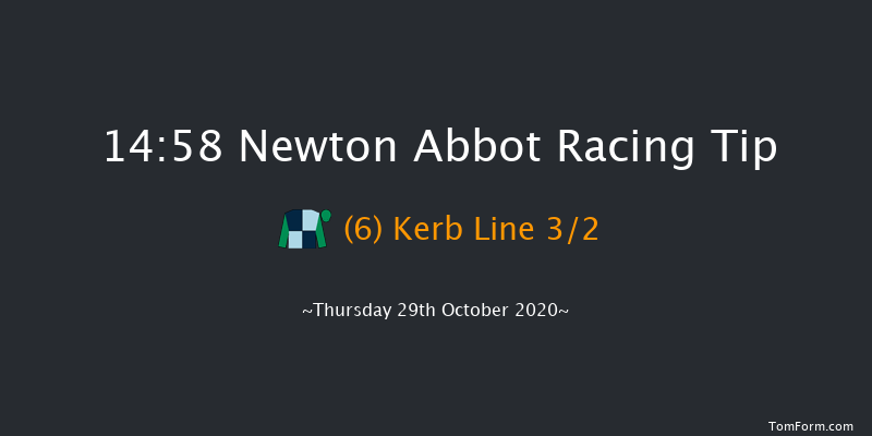 Devon Heat Conditional Jockeys' Handicap Hurdle Newton Abbot 14:58 Handicap Hurdle (Class 4) 17f Sun 11th Oct 2020