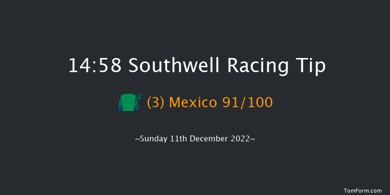 Southwell 14:58 Novices Hurdle (Class 4) 20f Fri 9th Dec 2022