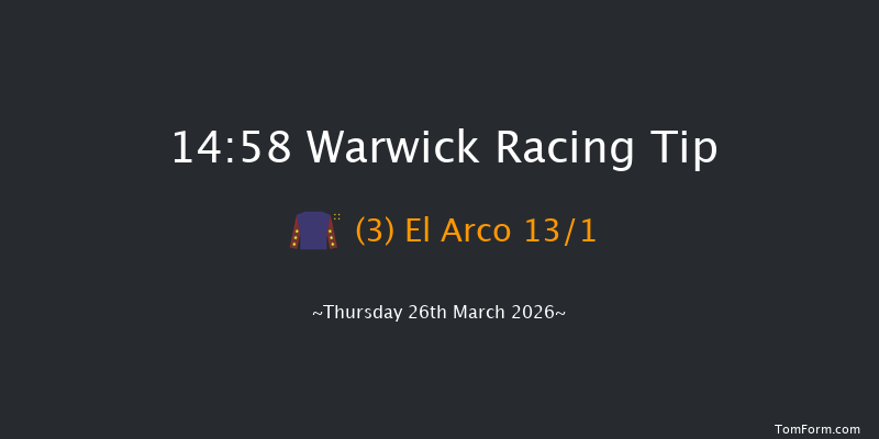 Warwick 14-58 (Class 5) 26f Sun 8th Mar 2026