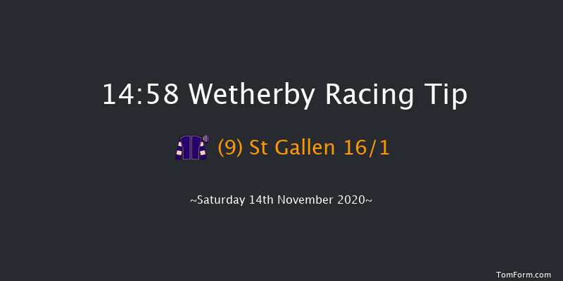 100% Racing TV Profits Back To Racing Handicap Hurdle Wetherby 14:58 Handicap Hurdle (Class 3) 16f Sat 31st Oct 2020