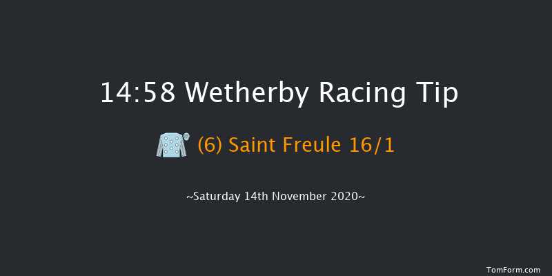 100% Racing TV Profits Back To Racing Handicap Hurdle Wetherby 14:58 Handicap Hurdle (Class 3) 16f Sat 31st Oct 2020