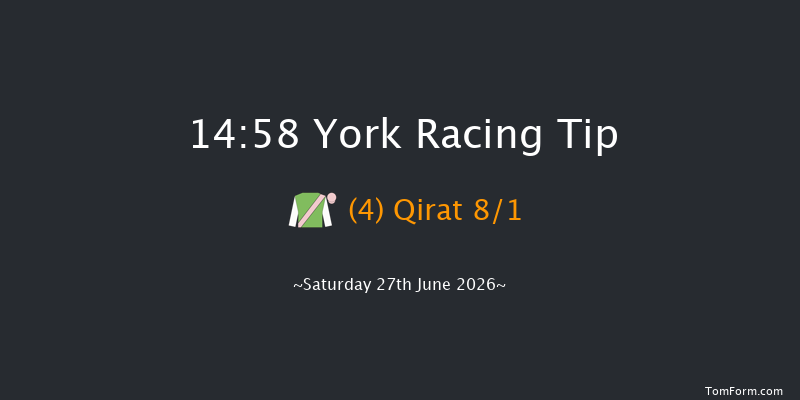York 14-58 (Class 1) 7f Sat 13th Jun 2026