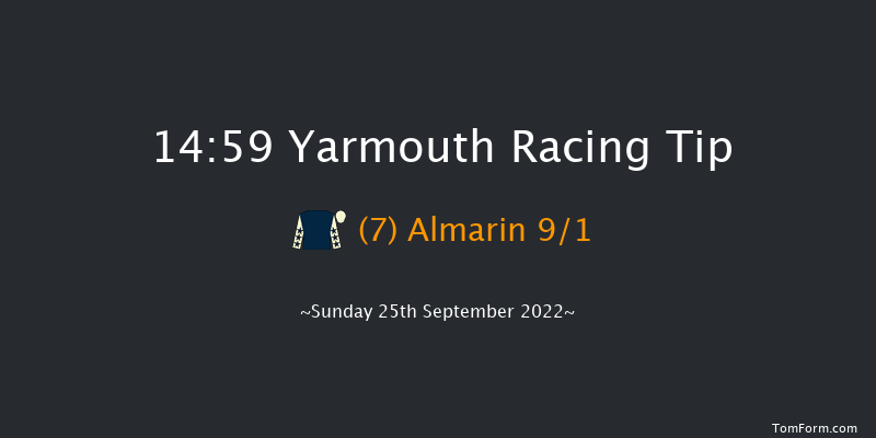 Yarmouth 14:59 Stakes (Class 5) 8f Thu 15th Sep 2022