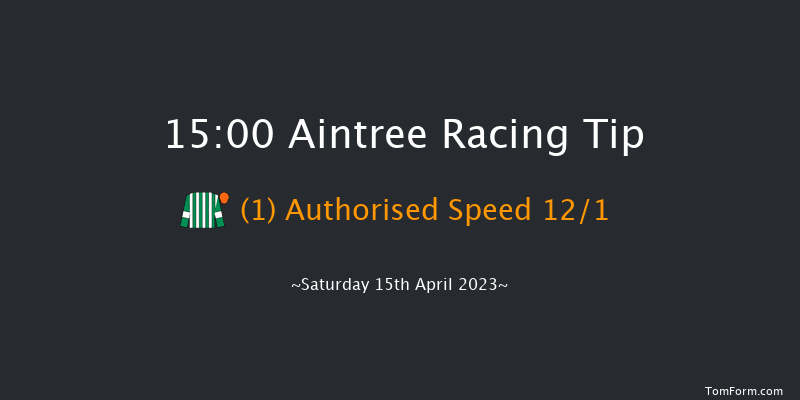 Aintree 15:00 Maiden Hurdle (Class 1) 20f Fri 14th Apr 2023