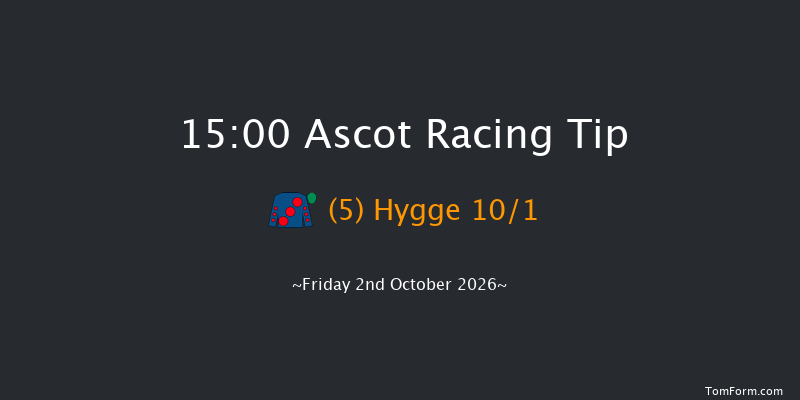 Ascot 15-00 (Class 3) 8f Sat 5th Sep 2026