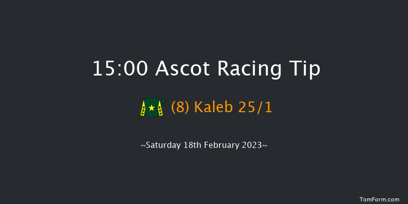 Ascot 15:00 Handicap Hurdle (Class 2) 19f Sat 19th Nov 2022