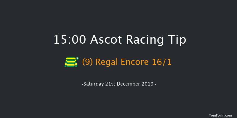 Ascot 15:00 Handicap Chase (Class 1) 24f Fri 20th Dec 2019