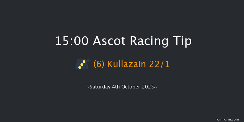 Ascot 15-00 (Class 1) 6f Fri 3rd Oct 2025