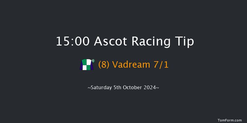 Ascot  15:00 Group 3 (Class 1) 6f  Fri 4th Oct 2024