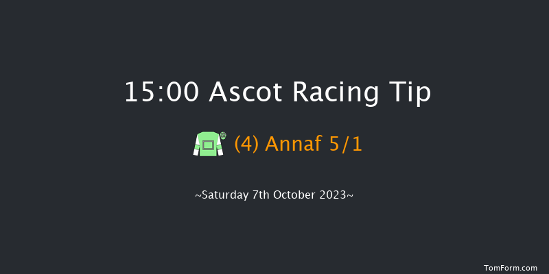 Ascot 15:00 Group 3 (Class 1) 6f Fri 6th Oct 2023