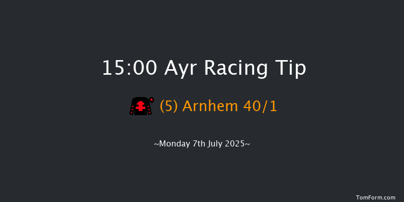 Ayr 15-00 (Class 4) 6f Sun 6th Jul 2025
