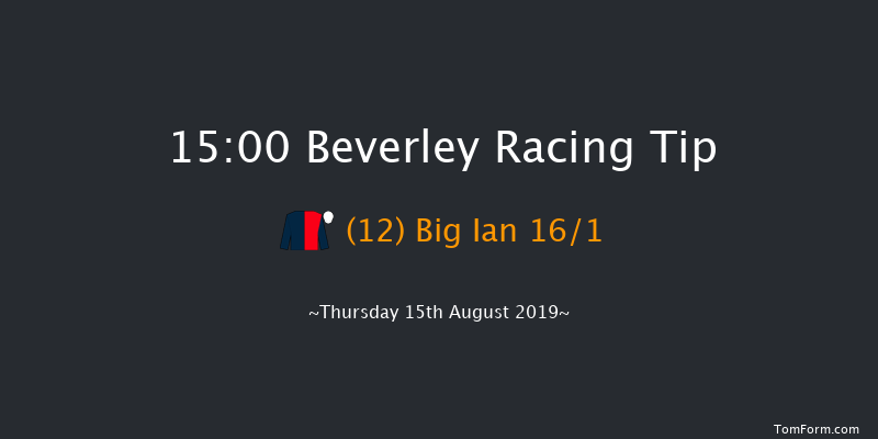 Beverley 15:00 Handicap (Class 6) 12f Wed 14th Aug 2019