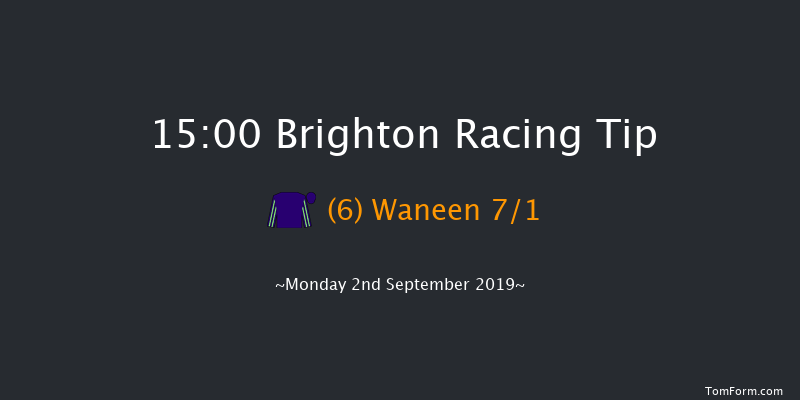 Brighton 15:00 Handicap (Class 6) 6f Sun 1st Sep 2019