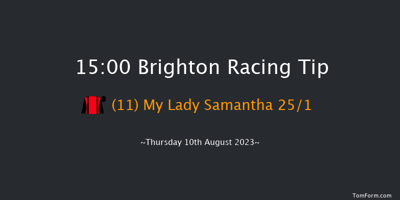 Brighton 15:00 Maiden (Class 5) 7f Wed 9th Aug 2023