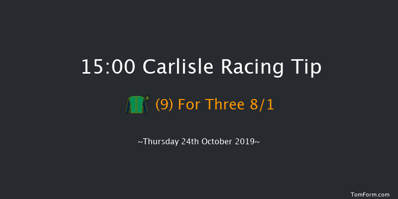 Carlisle 15:00 Handicap Hurdle (Class 3) 17f Thu 17th Oct 2019