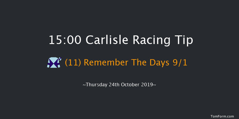 Carlisle 15:00 Handicap Hurdle (Class 3) 17f Thu 17th Oct 2019