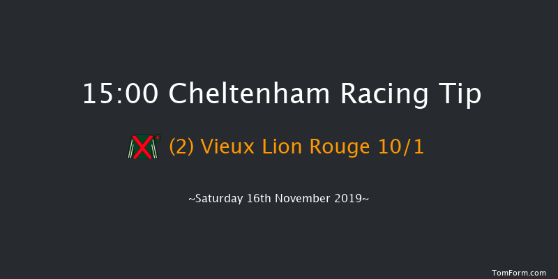 Cheltenham 15:00 Handicap Hurdle (Class 1) 24f Sat 26th Oct 2019