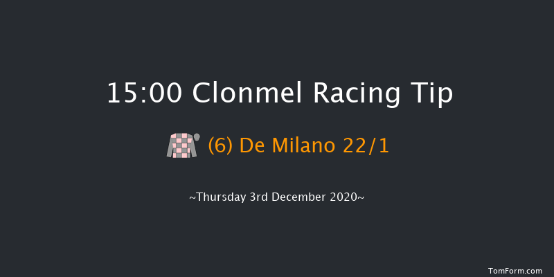 Adare Manor Opportunity Handicap Hurdle (80-95) Clonmel 15:00 Handicap Hurdle 19f Thu 12th Nov 2020