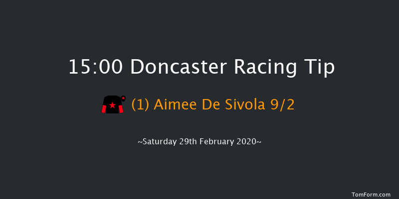 888Sport Take 'em On Mares' Novices' Hurdle (Listed) Doncaster 15:00 Maiden Hurdle (Class 1) 24f Fri 28th Feb 2020