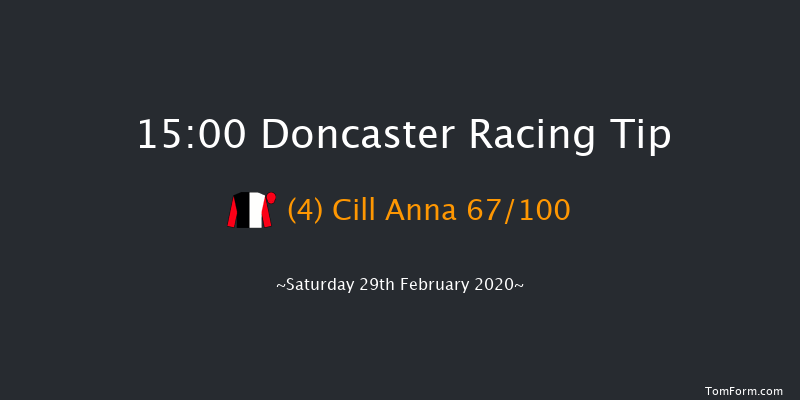 888Sport Take 'em On Mares' Novices' Hurdle (Listed) Doncaster 15:00 Maiden Hurdle (Class 1) 24f Fri 28th Feb 2020