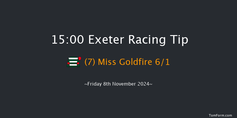 Exeter  15:00 Handicap Hurdle (Class 4) 18f Tue 22nd Oct 2024
