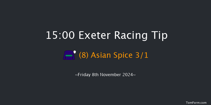 Exeter  15:00 Handicap Hurdle (Class 4) 18f Tue 22nd Oct 2024