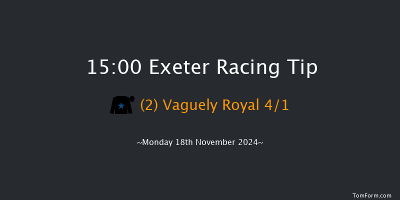 Exeter  15:00 Maiden Hurdle (Class 4) 17f Fri 8th Nov 2024