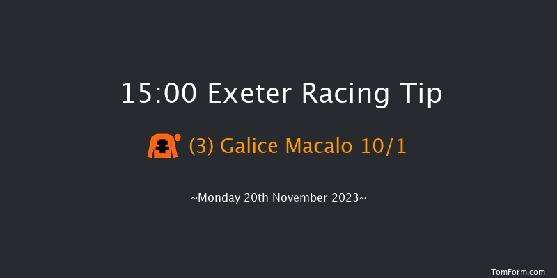 Exeter 15:00 Maiden Chase (Class 1) 18f Fri 10th Nov 2023