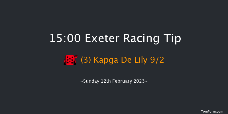 Exeter 15:00 Conditions Chase (Class 1) 24f Wed 1st Feb 2023