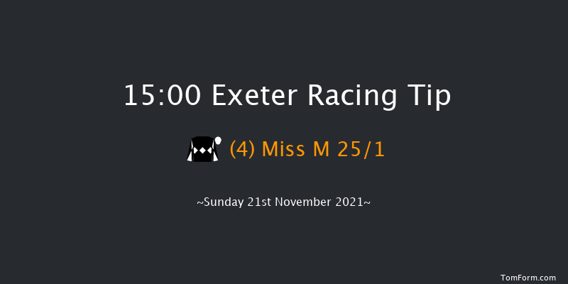 Exeter 15:00 Handicap Hurdle (Class 4) 17f Wed 10th Nov 2021