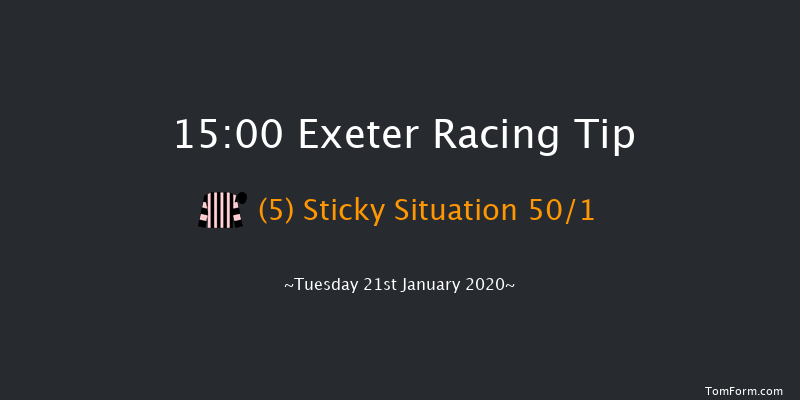 Exeter 15:00 Handicap Hurdle (Class 4) 18f Wed 1st Jan 2020