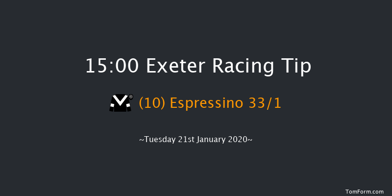 Exeter 15:00 Handicap Hurdle (Class 4) 18f Wed 1st Jan 2020