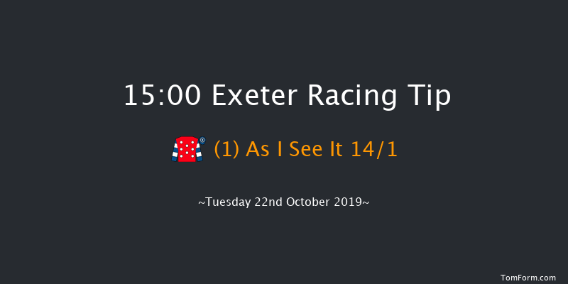 Exeter 15:00 Handicap Hurdle (Class 3) 23f Thu 10th Oct 2019