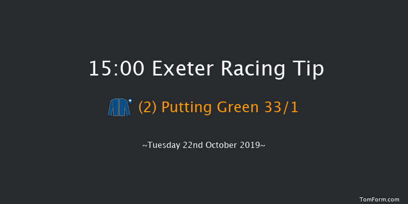 Exeter 15:00 Handicap Hurdle (Class 3) 23f Thu 10th Oct 2019