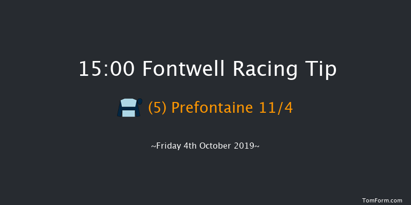 Fontwell 15:00 Conditions Hurdle (Class 4) 18f Sun 8th Sep 2019