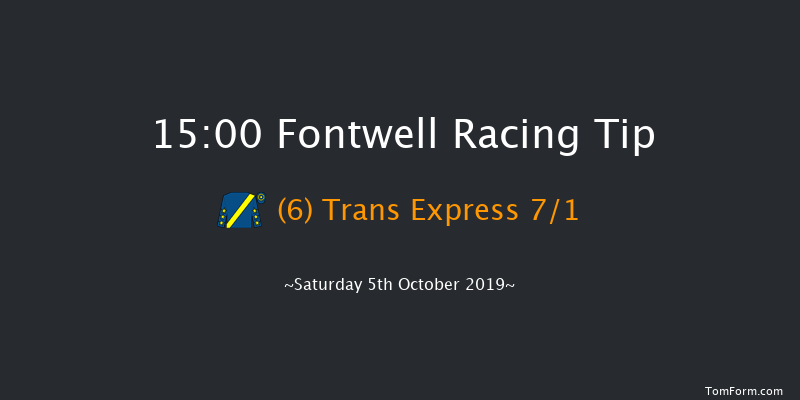 Fontwell 15:00 Handicap Hurdle (Class 2) 19f Fri 4th Oct 2019