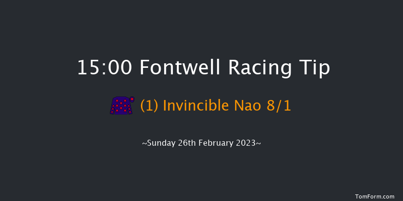 Fontwell 15:00 Handicap Hurdle (Class 4) 22f Mon 6th Feb 2023