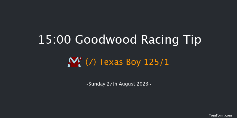 Goodwood 15:00 Seller (Class 3) 11f Sat 26th Aug 2023