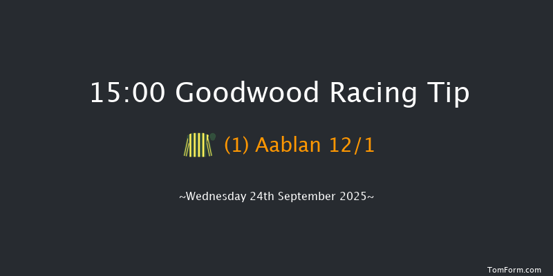 Goodwood 15-00 (Class 2) 8f Wed 3rd Sep 2025