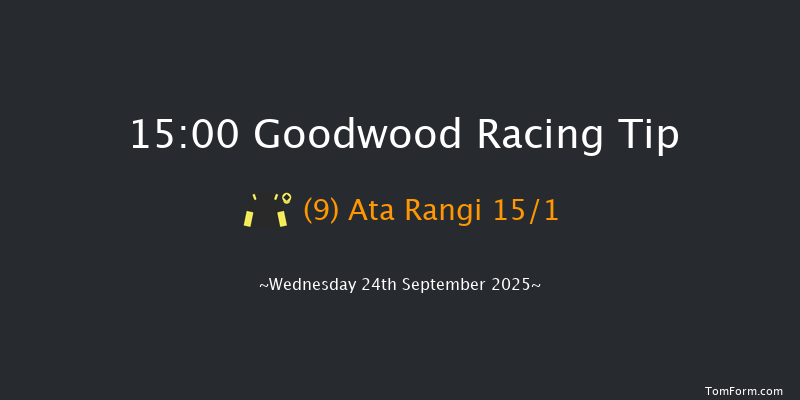 Goodwood 15-00 (Class 2) 8f Wed 3rd Sep 2025