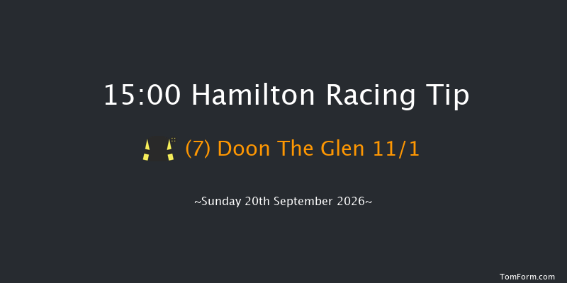 Hamilton 15-00 (Class 6) 5f Wed 2nd Sep 2026