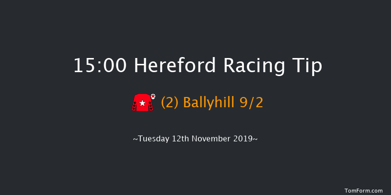 Hereford 15:00 Handicap Chase (Class 3) 21f Mon 4th Nov 2019