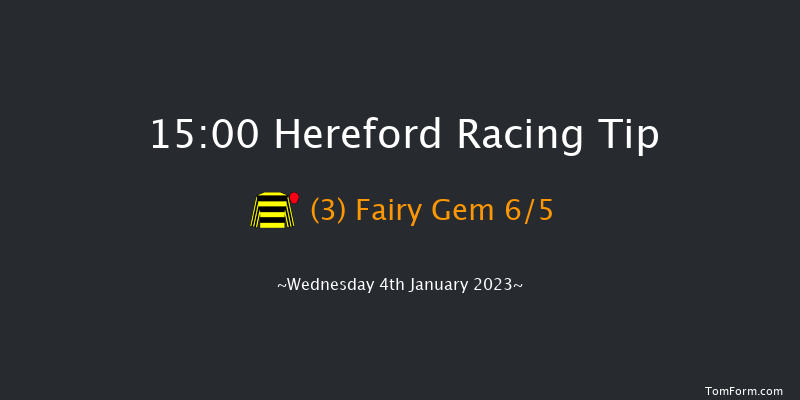 Hereford 15:00 Maiden Hurdle (Class 4) 22f Wed 21st Dec 2022
