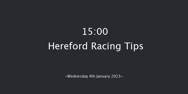 Hereford 15:00 Maiden Hurdle (Class 4) 22f Wed 21st Dec 2022