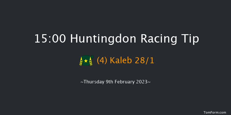 Huntingdon 15:00 Maiden Hurdle (Class 1) 20f Mon 30th Jan 2023
