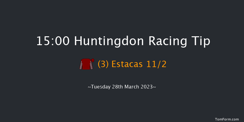 Huntingdon 15:00 Maiden Hurdle (Class 4) 16f Wed 15th Mar 2023