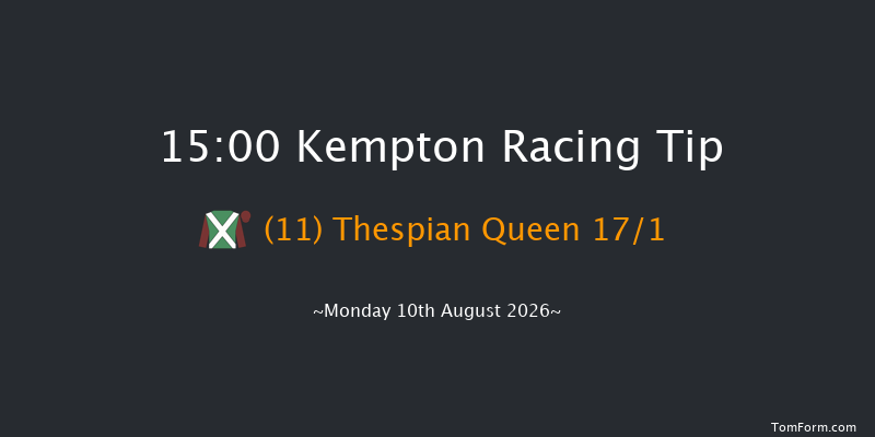 Kempton 15-00 (Class 4) 7f Wed 5th Aug 2026