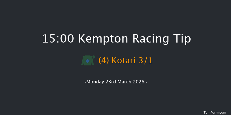 Kempton 15-00 (Class 5) 16f Wed 18th Mar 2026