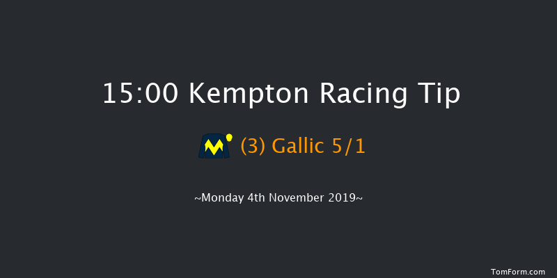 Kempton 15:00 Handicap (Class 4) 8f Thu 31st Oct 2019