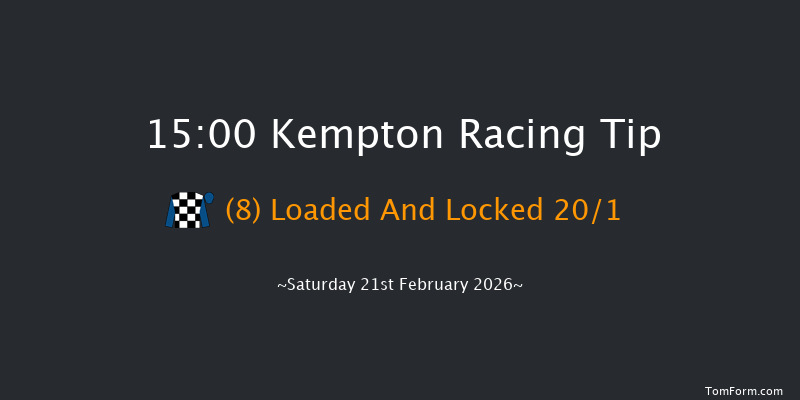Kempton 15-00 (Class 1) 16f Wed 18th Feb 2026